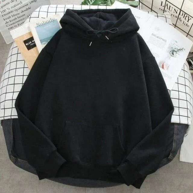 Kawaii Hoodie Print Mann Herbst Hip Hop Sweatshirts Mode Casual Pullover K-Pop Langarm Tops Streetwear