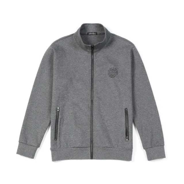 Frühling Neue Zip-up Hoodies Männer Casual Logo Print Jogger Sweatshirts Plus Größe Hohe Qualität Marke Kleidung SJ131208