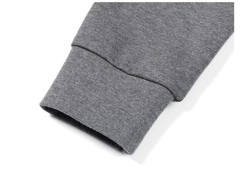 Frühling Neue Zip-up Hoodies Männer Casual Logo Print Jogger Sweatshirts Plus Größe Hohe Qualität Marke Kleidung SJ131208