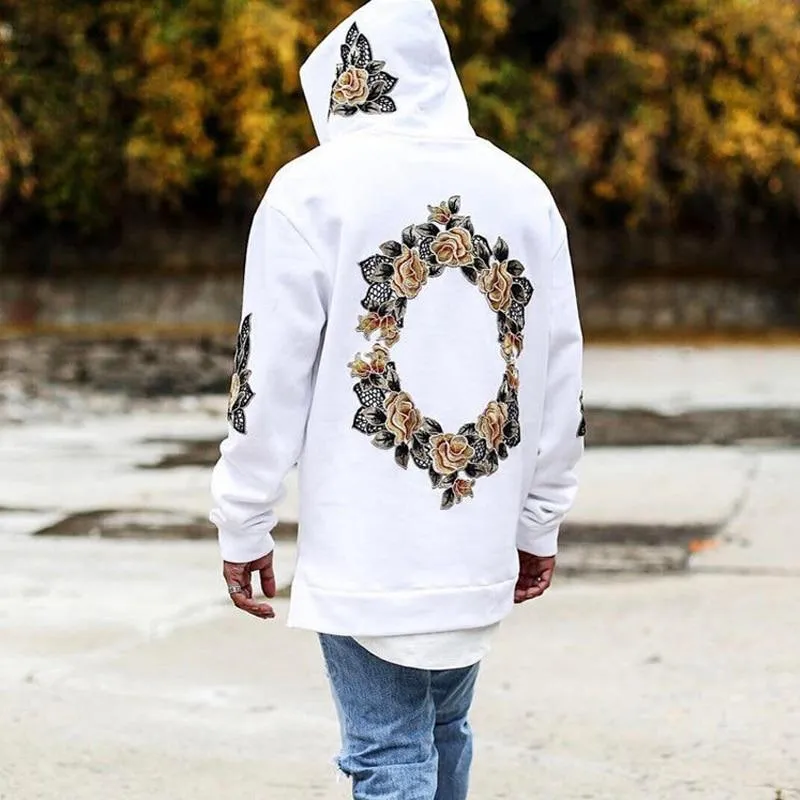 Herren Sweatshirt Langarm Herbst Lose Hoodies Druck Bluse Trainingsanzüge Sweatshirts Große Größe Hoodies Männer MWW161