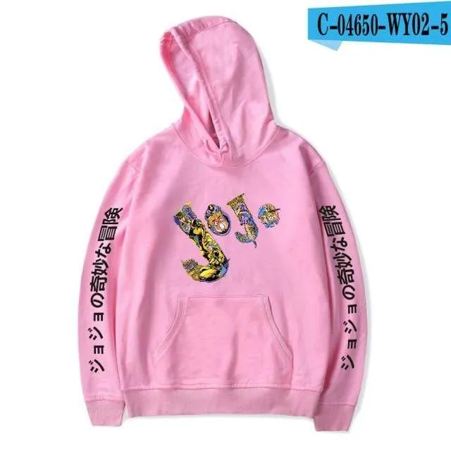 JoJo's Bizarre Adventure Hoodies Sweatshirts Männer Frauen Harajuku Hoodies Anime Fashion Hoodie Japanische Streetwear Cartoon Hoodies