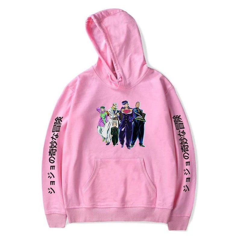 JoJo's Bizarre Adventure Hoodies Sweatshirts Männer Frauen Harajuku Hoodies Anime Fashion Hoodie Japanische Streetwear Cartoon Hoodies