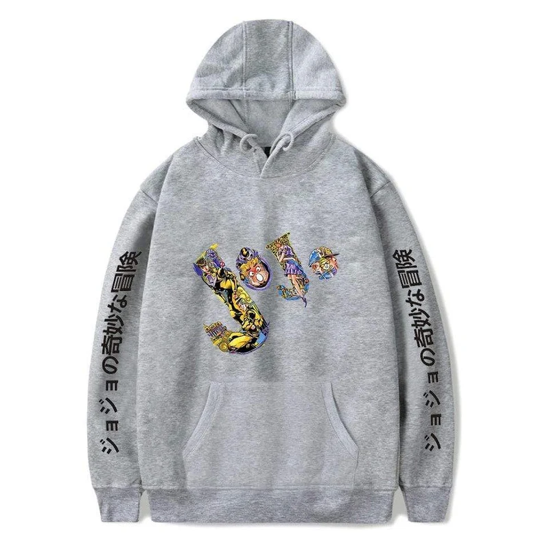 JoJo's Bizarre Adventure Hoodies Sweatshirts Männer Frauen Harajuku Hoodies Anime Fashion Hoodie Japanische Streetwear Cartoon Hoodies
