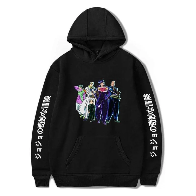 JoJo's Bizarre Adventure Hoodies Sweatshirts Männer Frauen Harajuku Hoodies Anime Fashion Hoodie Japanische Streetwear Cartoon Hoodies