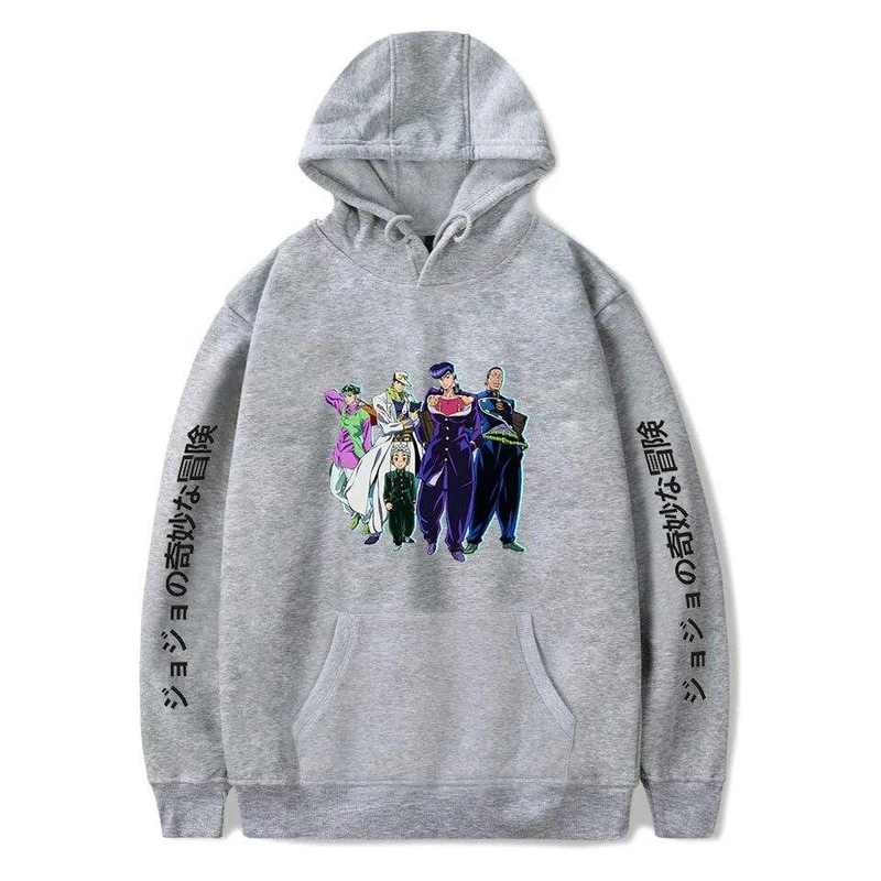 JoJo's Bizarre Adventure Hoodies Sweatshirts Männer Frauen Harajuku Hoodies Anime Fashion Hoodie Japanische Streetwear Cartoon Hoodies