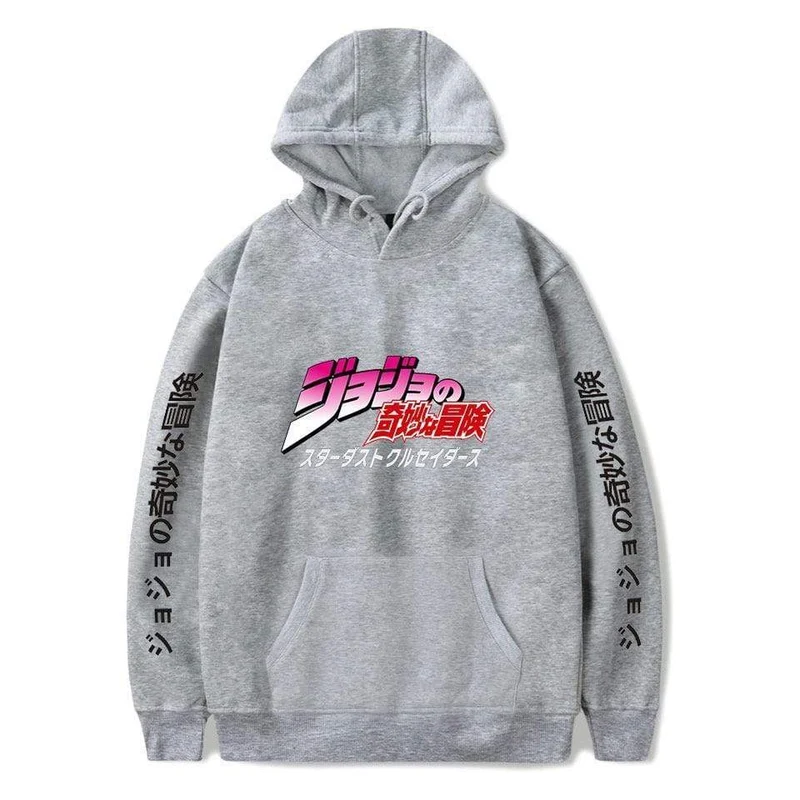 JoJo's Bizarre Adventure Hoodies Sweatshirts Männer Frauen Harajuku Hoodies Anime Fashion Hoodie Japanische Streetwear Cartoon Hoodies