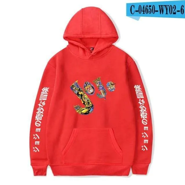 JoJo's Bizarre Adventure Hoodies Sweatshirts Männer Frauen Harajuku Hoodies Anime Fashion Hoodie Japanische Streetwear Cartoon Hoodies