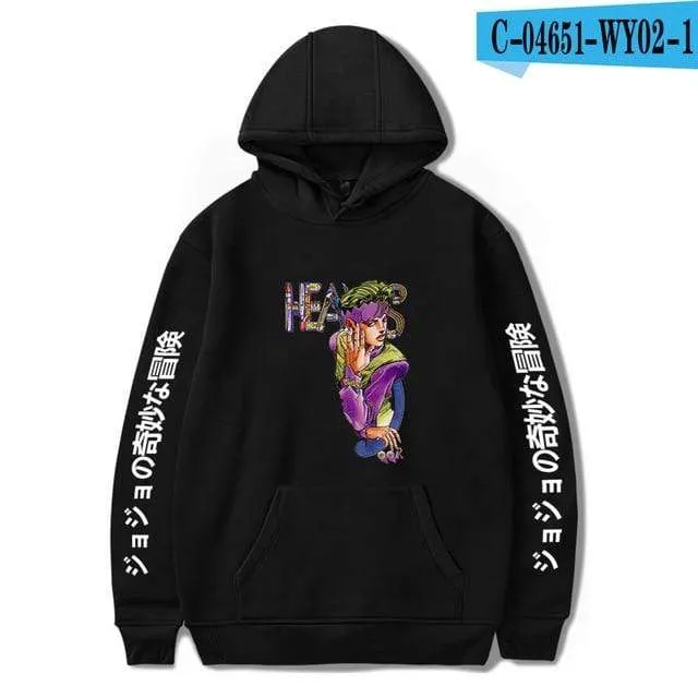 JoJo's Bizarre Adventure Hoodies Sweatshirts Männer Frauen Harajuku Hoodies Anime Fashion Hoodie Japanische Streetwear Cartoon Hoodies