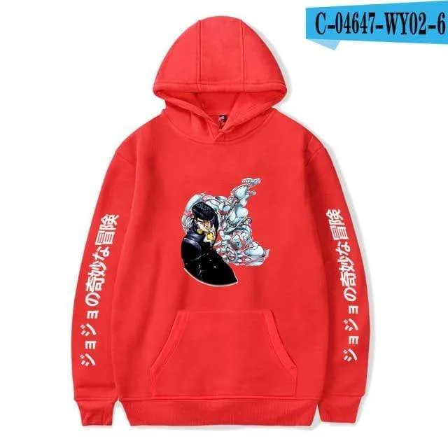 JoJo's Bizarre Adventure Hoodies Sweatshirts Männer Frauen Harajuku Hoodies Anime Fashion Hoodie Japanische Streetwear Cartoon Hoodies