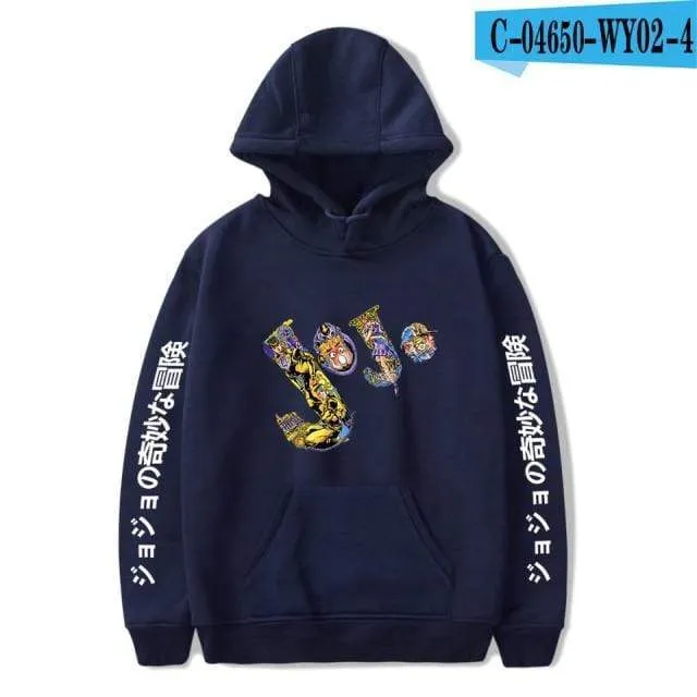 JoJo's Bizarre Adventure Hoodies Sweatshirts Männer Frauen Harajuku Hoodies Anime Fashion Hoodie Japanische Streetwear Cartoon Hoodies