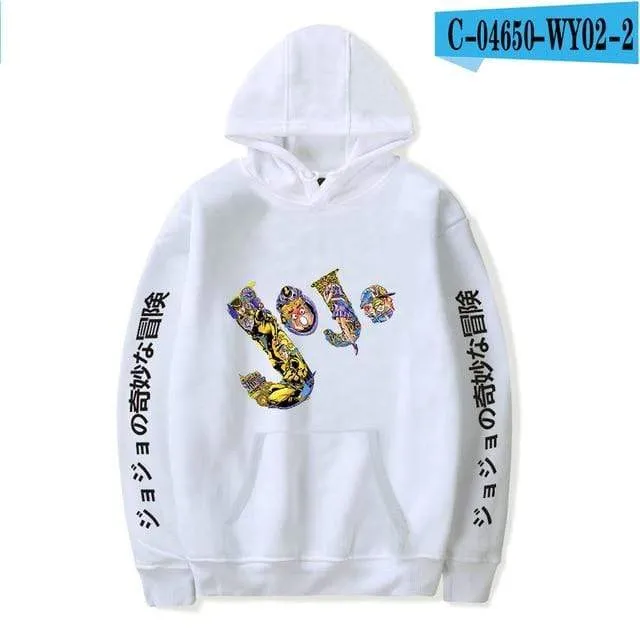 JoJo's Bizarre Adventure Hoodies Sweatshirts Männer Frauen Harajuku Hoodies Anime Fashion Hoodie Japanische Streetwear Cartoon Hoodies