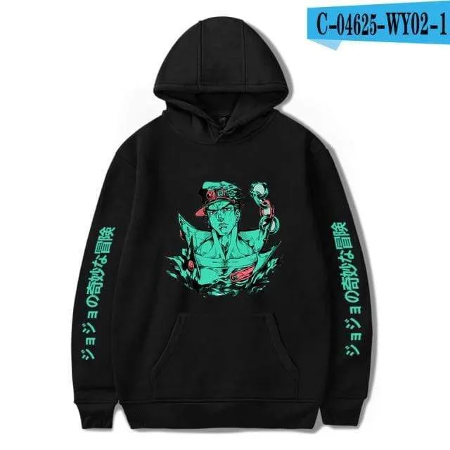 JoJo's Bizarre Adventure Hoodies Sweatshirts Männer Frauen Harajuku Hoodies Anime Fashion Hoodie Japanische Streetwear Cartoon Hoodies
