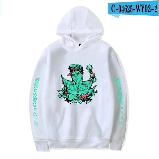 JoJo's Bizarre Adventure Hoodies Sweatshirts Männer Frauen Harajuku Hoodies Anime Fashion Hoodie Japanische Streetwear Cartoon Hoodies