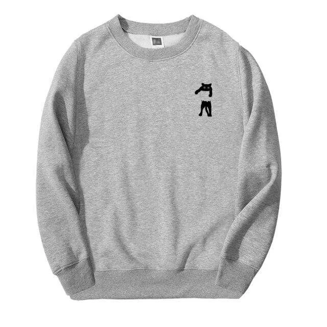 Sweatshirts Animal Print Herren Trainingsanzug Katzen Kawaii Streetwear Fashion 2019 Frühling Herbst Kleidung Neue Ankunft Männer Hoodie