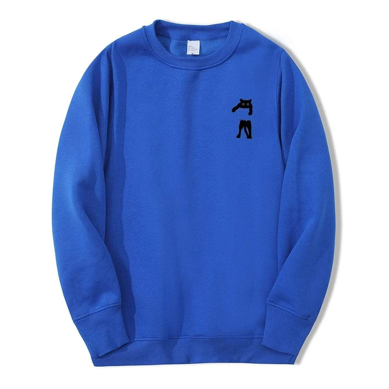 Sweatshirts Animal Print Herren Trainingsanzug Katzen Kawaii Streetwear Fashion 2019 Frühling Herbst Kleidung Neue Ankunft Männer Hoodie