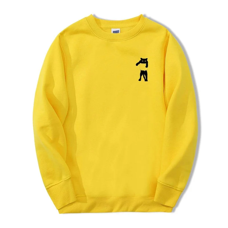Sweatshirts Animal Print Herren Trainingsanzug Katzen Kawaii Streetwear Fashion 2019 Frühling Herbst Kleidung Neue Ankunft Männer Hoodie