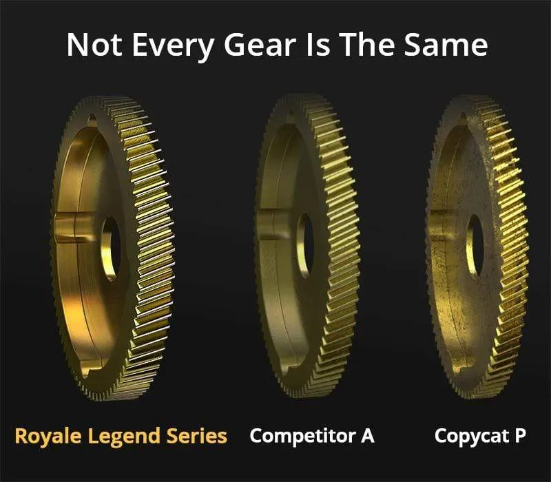Royale Legend II & GT Baitcastingrolle 7.2:1 5.4:1 Übersetzungsverhältnis Rolle Süßwasser Aluminiumspule 8 KG Drag Angelspule