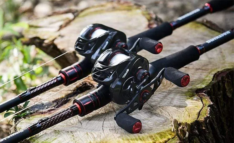 Royale Legend II & GT Baitcastingrolle 7.2:1 5.4:1 Übersetzungsverhältnis Rolle Süßwasser Aluminiumspule 8 KG Drag Angelspule