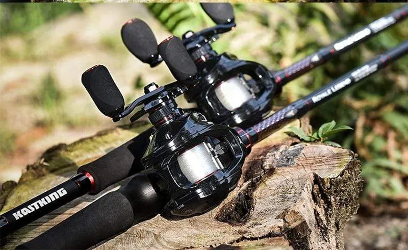 Royale Legend II & GT Baitcastingrolle 7.2:1 5.4:1 Übersetzungsverhältnis Rolle Süßwasser Aluminiumspule 8 KG Drag Angelspule
