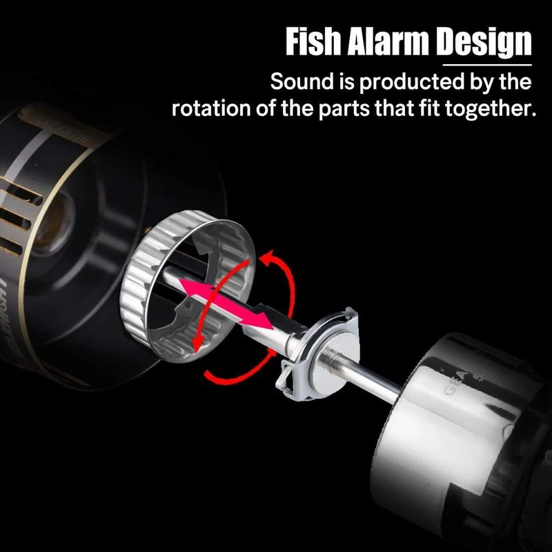 TREANT III Serie 5.0:1 5.8:1 Angelrolle 1000-6000 MAX Drag 28lb Spinnrolle zum Angeln Doppellagersystem