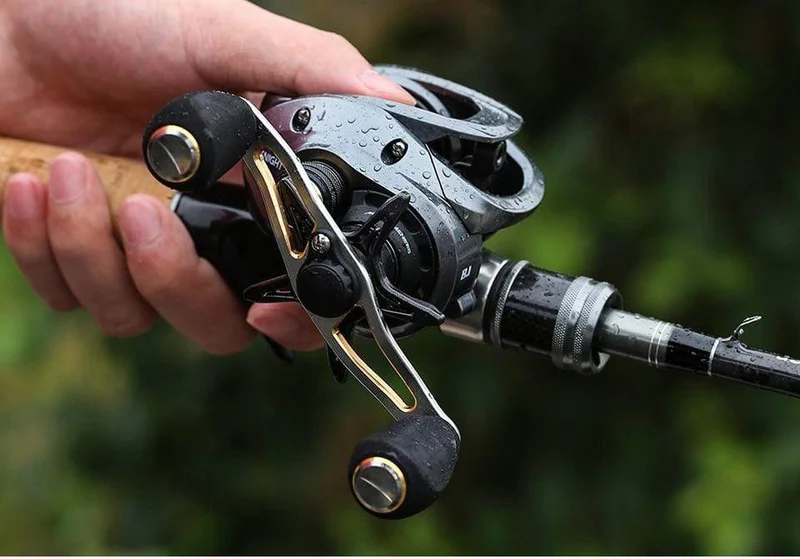 SeaKnight Marke FALCON/FALCAN2 Serie Baitcasting Angelrolle 7.2:1 8.1:1 Ultra-Linght 190g MAX Drag Power 18LB Lange Casting