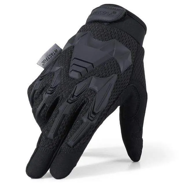 Outdoor-Fahrradhandschuhe Fahrrad Winddicht Sport Wandern Taktisches Reiten Motorrad Stoßfest MTB Vollfinger Fahrradhandschuh Männer Frau