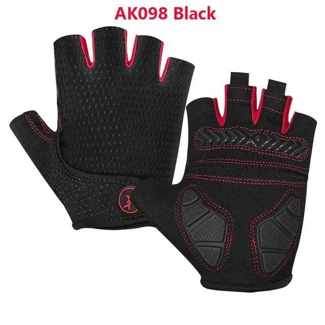 Fahrradhandschuhe Gel Stoßfeste MTB Rennradhandschuhe Atmungsaktive, langlebige Fahrradhandschuhe Rutschfeste Fahrradhandschuhe für Männer und Frauen