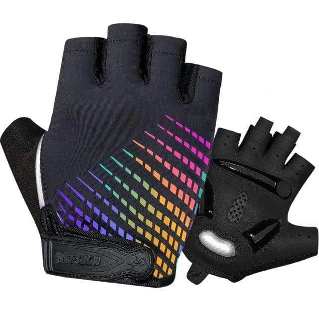 Fahrradhandschuhe Gel Stoßfeste MTB Rennradhandschuhe Atmungsaktive, langlebige Fahrradhandschuhe Rutschfeste Fahrradhandschuhe für Männer und Frauen