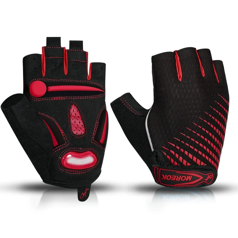 Fahrradhandschuhe Gel Stoßfeste MTB Rennradhandschuhe Atmungsaktive, langlebige Fahrradhandschuhe Rutschfeste Fahrradhandschuhe für Männer und Frauen