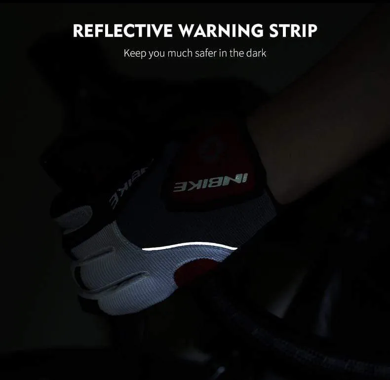 Fahrradhandschuhe mit Gelpolster, Vollfinger, Rennrad, Outdoor-Sport, Skihandschuhe, Herren und Damen, Rennsport, Klettern, MTB-Fahrradhandschuhe