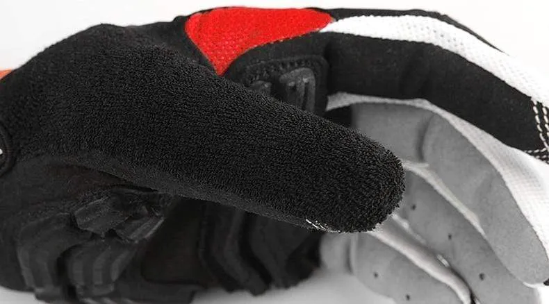 Fahrradhandschuhe mit Gelpolster, Vollfinger, Rennrad, Outdoor-Sport, Skihandschuhe, Herren und Damen, Rennsport, Klettern, MTB-Fahrradhandschuhe