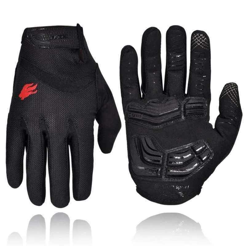 Outdoor Vollfinger Gel Touchscreen Fahrradhandschuhe Offroad Dirt Mountainbike Fahrrad MTB DH Downhill Motocross Handschuh