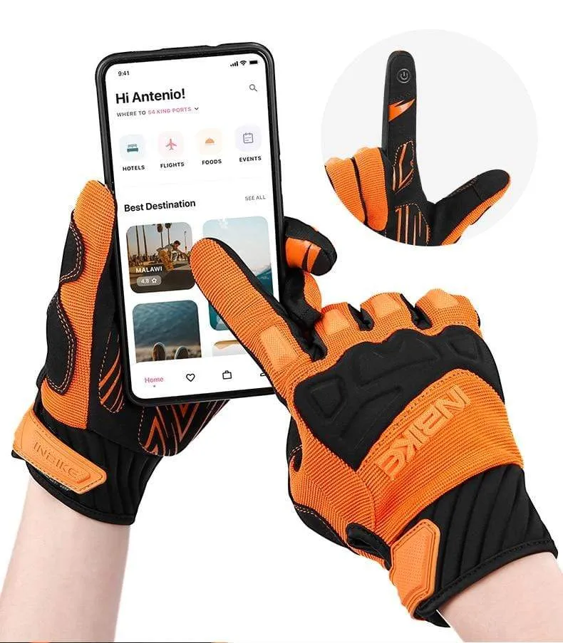 Mountainbike Handschuhe Herbst Winter Touchscreen Männer Frauen MTB Fahrrad Radfahren Handschuhe Volle Finger Stoßfest Sport Handschuhe