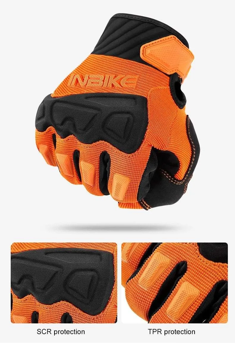 Mountainbike Handschuhe Herbst Winter Touchscreen Männer Frauen MTB Fahrrad Radfahren Handschuhe Volle Finger Stoßfest Sport Handschuhe
