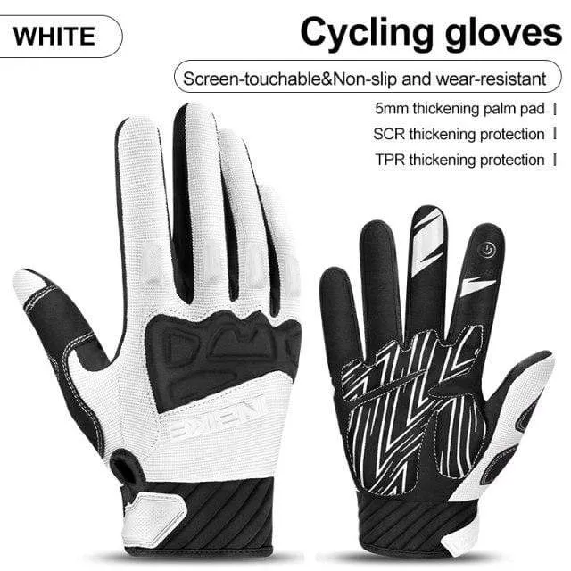 Mountainbike Handschuhe Herbst Winter Touchscreen Männer Frauen MTB Fahrrad Radfahren Handschuhe Volle Finger Stoßfest Sport Handschuhe