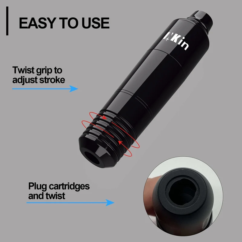 EZ INKin Permanent Make-Up Tattoo Maschine Rotary Pen Eyeliner Werkzeuge Maschine Stift Stil Zubehör für Cartridge Tattoo Nadeln
