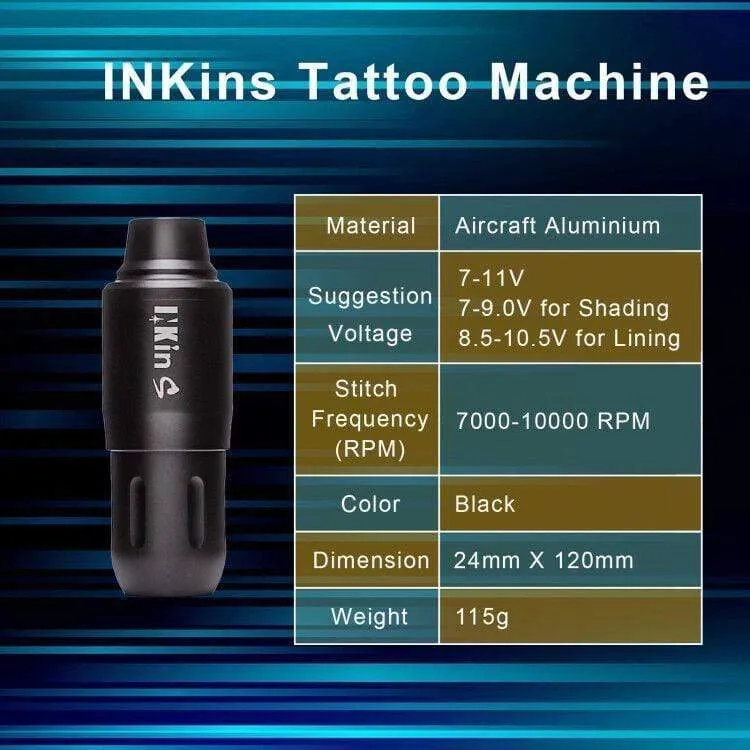 EZ INKin Permanent Make-Up Tattoo Maschine Rotary Pen Eyeliner Werkzeuge Maschine Stift Stil Zubehör für Cartridge Tattoo Nadeln