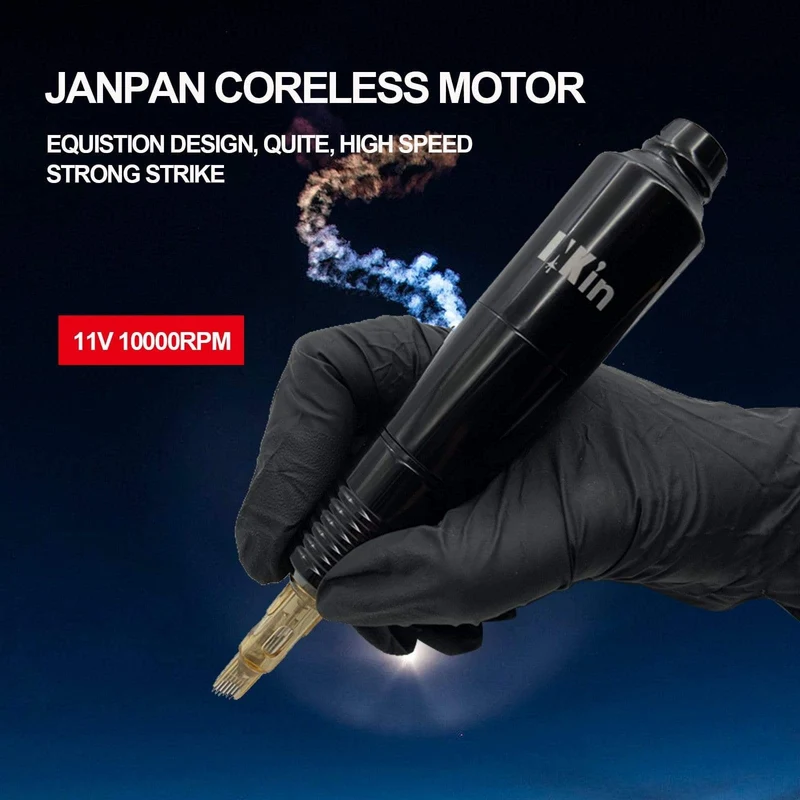 EZ INKin Permanent Make-Up Tattoo Maschine Rotary Pen Eyeliner Werkzeuge Maschine Stift Stil Zubehör für Cartridge Tattoo Nadeln