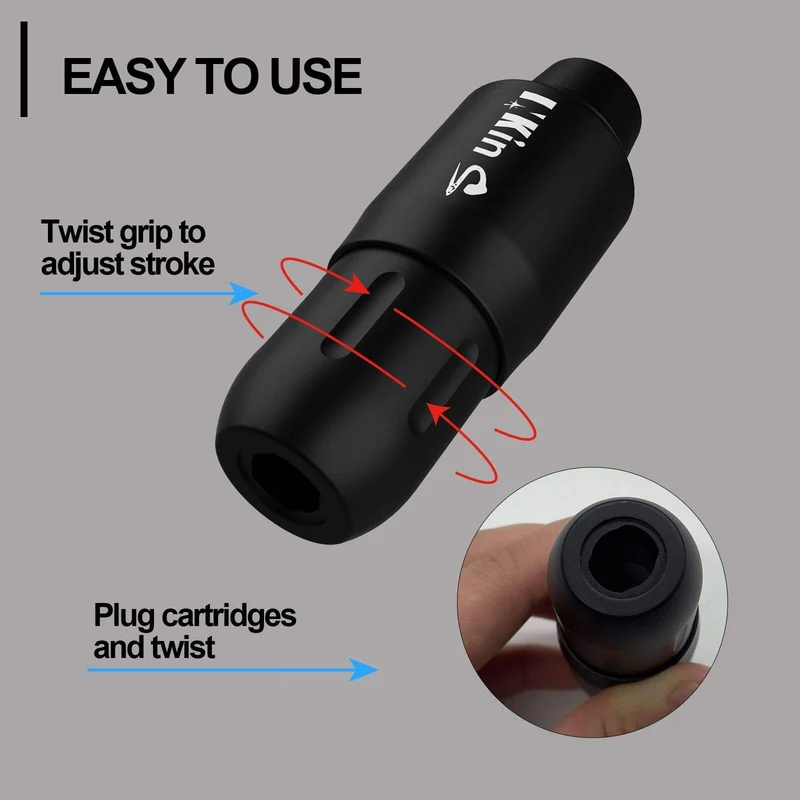 EZ INKin Permanent Make-Up Tattoo Maschine Rotary Pen Eyeliner Werkzeuge Maschine Stift Stil Zubehör für Cartridge Tattoo Nadeln