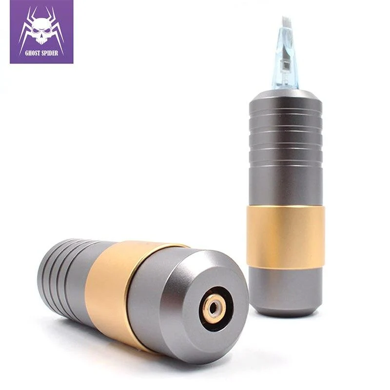 Rotary Tattoo Stift Maschine Aluminium Legierung Tattoo Stift RCA Stecker Patrone Tattoo Gun Leistungsstarke Motor Maschine für Tattoo Künstler