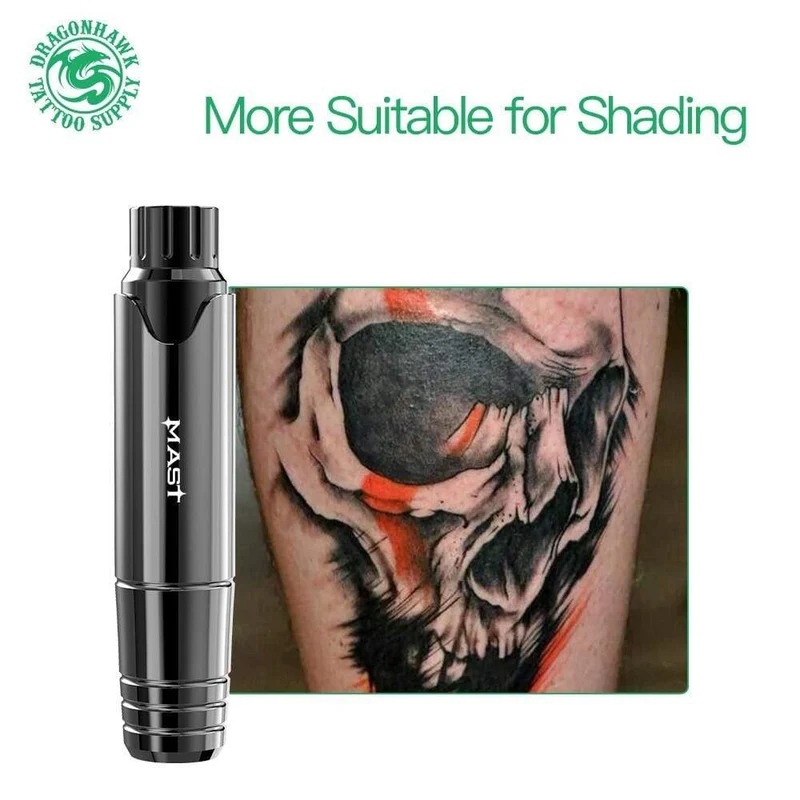 Professionelles Tattoo Kit Permanent Make-up Maschine Set Tattoo Drehstift LCD Netzteil für Tätowierer