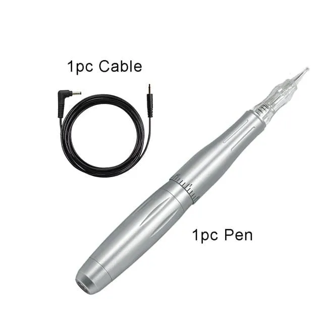 BMX Permanent Make-Up Maschine Tattoo Stift Professionelle Digitale tattoo Maschine PMU Maschine Sets mit Patronen Augenbrauen Lip LW002