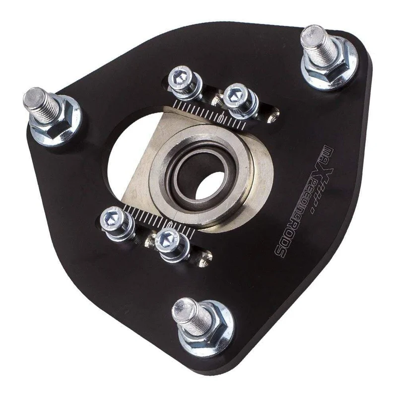 2 Stück Sturzplatten für Nissan S13 S14 Silvia 180SX 200SX 240SX 1989 1990 1991 1992 1993–1998, oben montiertes vorderes Gewindefahrwerk
