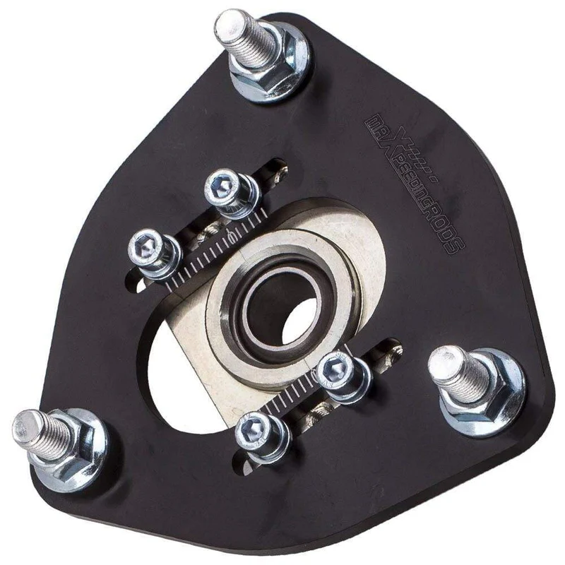 2 Stück Sturzplatten für Nissan S13 S14 Silvia 180SX 200SX 240SX 1989 1990 1991 1992 1993–1998, oben montiertes vorderes Gewindefahrwerk