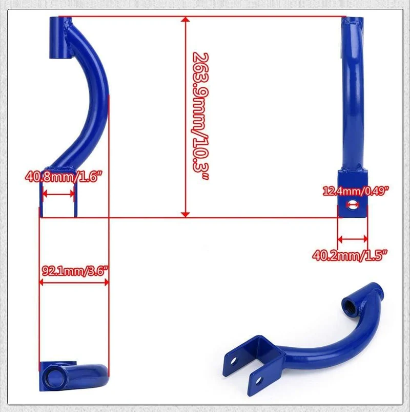 PQY - Zugstange blau für 95–98 240SX S14 S15 R33 hinten verstellbarer Sturz-Querlenkersatz, Aufhängung PQY9817