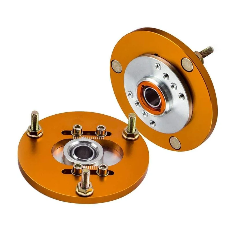 Top Mount Platte Für BMW E36 3 Serie 316 318 323 325 328 M3 Gewindefahrwerk Sturz Platte Suspension Gewindefahrwerk streben 2PCS