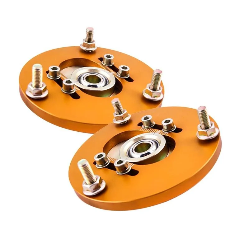 Top Mount Platte Für BMW E36 3 Serie 316 318 323 325 328 M3 Gewindefahrwerk Sturz Platte Suspension Gewindefahrwerk streben 2PCS
