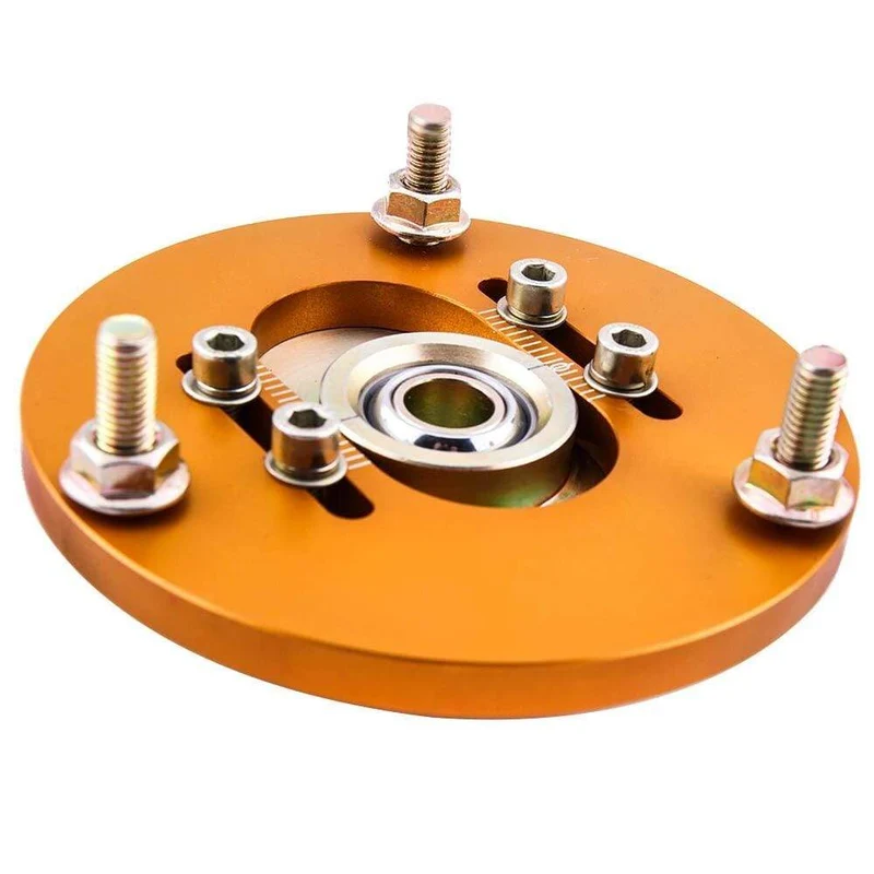 Top Mount Platte Für BMW E36 3 Serie 316 318 323 325 328 M3 Gewindefahrwerk Sturz Platte Suspension Gewindefahrwerk streben 2PCS