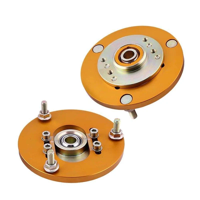 Top Mount Platte Für BMW E36 3 Serie 316 318 323 325 328 M3 Gewindefahrwerk Sturz Platte Suspension Gewindefahrwerk streben 2PCS