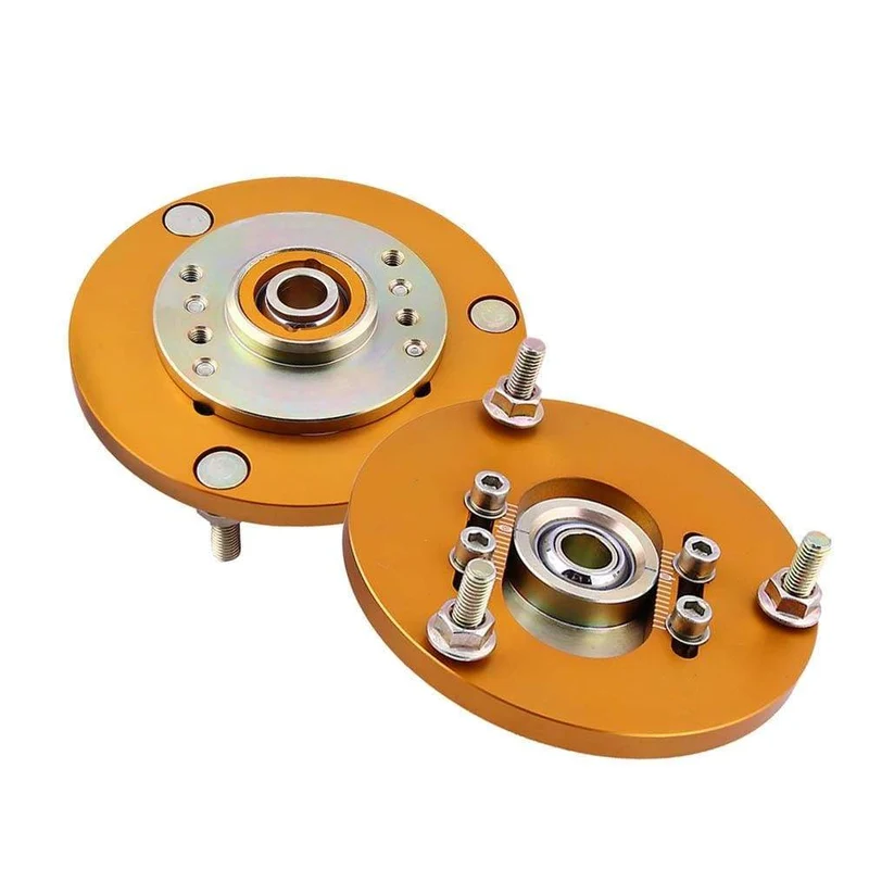 Top Mount Platte Für BMW E36 3 Serie 316 318 323 325 328 M3 Gewindefahrwerk Sturz Platte Suspension Gewindefahrwerk streben 2PCS